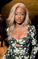 JUSTINE SKYE at Michael Kors Show at New York Fashion Week 02/12/2020