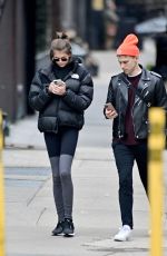 KAIA GERBER and Tommy Dorfman Leaves a Gym in New York 02/05/2020