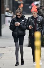 KAIA GERBER and Tommy Dorfman Leaves a Gym in New York 02/05/2020