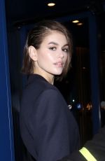KAIA GERBER Arrives at Love Magazine Party in London 02/17/2020