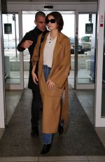 KAIA GERBER Arrives at Milan Arport 02/23/2020