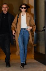 KAIA GERBER Arrives at Milan Arport 02/23/2020