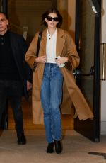 KAIA GERBER Arrives at Milan Arport 02/23/2020