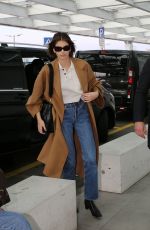 KAIA GERBER Arrives at Milan Arport 02/23/2020