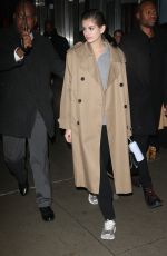 KAIA GERBER Arrives at Proenza Schouler Fashion Show in New York 02/10/2020