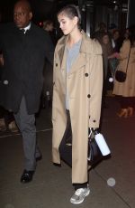 KAIA GERBER Arrives at Proenza Schouler Fashion Show in New York 02/10/2020
