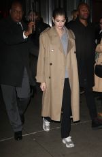 KAIA GERBER Arrives at Proenza Schouler Fashion Show in New York 02/10/2020