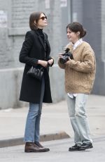 KAIA GERBER at a Photoshoot in New York 02/05/2020