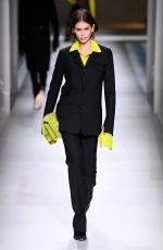 KAIA GERBER at Bottega Veneta Runway Show in Milan 02/22/2020