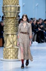 KAIA GERBER at Chloe Runway Show at Paris Fashion Week 02/27/2020