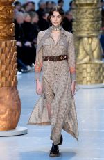 KAIA GERBER at Chloe Runway Show at Paris Fashion Week 02/27/2020