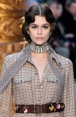 KAIA GERBER at Chloe Runway Show at Paris Fashion Week 02/27/2020