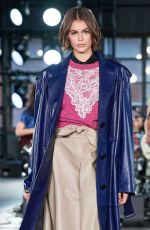 KAIA GERBER at Coach Runway Show at New York Fashion Week 02/11/2020