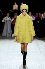 KAIA GERBER at Marc Jacobs Runway Show at New York Fashion Week 02/12/2020