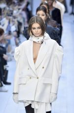 KAIA GERBER at Max Mara Runway Show at Milan Fashion Week 02/20/2020