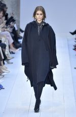 KAIA GERBER at Max Mara Runway Show at Milan Fashion Week 02/20/2020