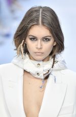 KAIA GERBER at Max Mara Runway Show at Milan Fashion Week 02/20/2020