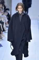 KAIA GERBER at Max Mara Runway Show at Milan Fashion Week 02/20/2020