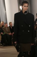 KAIA GERBER at Proenza Schouler Runway Show at New York Fashion Week 02/10/2020