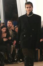 KAIA GERBER at Proenza Schouler Runway Show at New York Fashion Week 02/10/2020