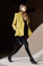 KAIA GERBER at Saint Laurent Runway Show at PFW in Paris 02/25/2020