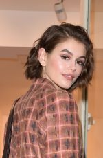 KAIA GERBER at Signature Event at Boutique Kiko Kostadinov in Paris 02/28/2020