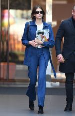 KAIA GERBER in Double Denim Out in Milan 02/22/2020
