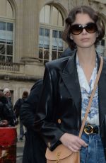 KAIA GERBER Leaves Chloe Show at Paris Fashion Week 02/27/2020