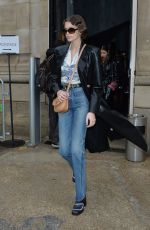 KAIA GERBER Leaves Chloe Show at Paris Fashion Week 02/27/2020