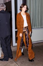 KAIA GERBER Leaves Her Apartment in New York 02/13/2020