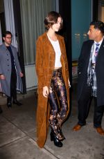 KAIA GERBER Leaves Her Apartment in New York 02/13/2020
