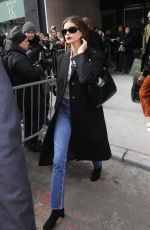 KAIA GERBER Leaves Longchamp Fashion Show at NYFW in New York 02/08/2020