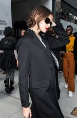 KAIA GERBER Leaves Longchamp Fashion Show at NYFW in New York 02/08/2020