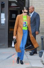 KAIA GERBER Leaves Michael Kors Fahion Show in New York 02/12/2020