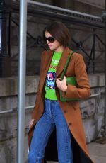 KAIA GERBER Leaves Michael Kors Fahion Show in New York 02/12/2020