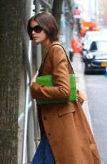 KAIA GERBER Leaves Michael Kors Fahion Show in New York 02/12/2020