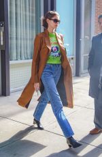 KAIA GERBER Leaves Michael Kors Fahion Show in New York 02/12/2020