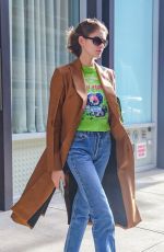 KAIA GERBER Leaves Michael Kors Fahion Show in New York 02/12/2020