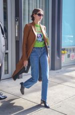 KAIA GERBER Leaves Michael Kors Fahion Show in New York 02/12/2020