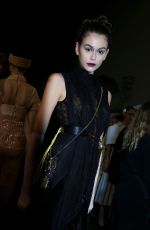 KAIA GERBER on the Backstage of Fendi Fashion Show in Milan 02/20/2020