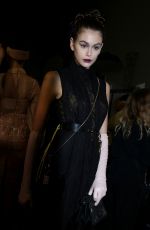 KAIA GERBER on the Backstage of Fendi Fashion Show in Milan 02/20/2020