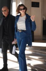 KAIA GERBER Out and About in Milan 02/22/2020