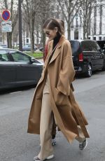 KAIA GERBER Out and About in Paris 02/28/2020