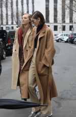 KAIA GERBER Out and About in Paris 02/28/2020