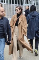 KAIA GERBER Out and About in Paris 02/28/2020