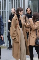 KAIA GERBER Out and About in Paris 02/28/2020