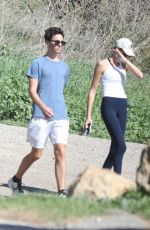 KAIA GERBER Out Hiking with a Friend in Malibu 01/31/2020