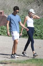 KAIA GERBER Out Hiking with a Friend in Malibu 01/31/2020