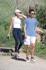 KAIA GERBER Out Hiking with a Friend in Malibu 01/31/2020