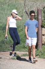 KAIA GERBER Out Hiking with a Friend in Malibu 01/31/2020